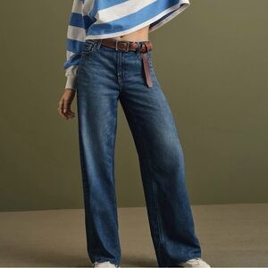 American Eagle Outfitters Dark Blue Flare Jeans